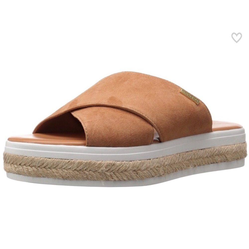 Calvin Klein Jupare Suede Espadrille Sandals